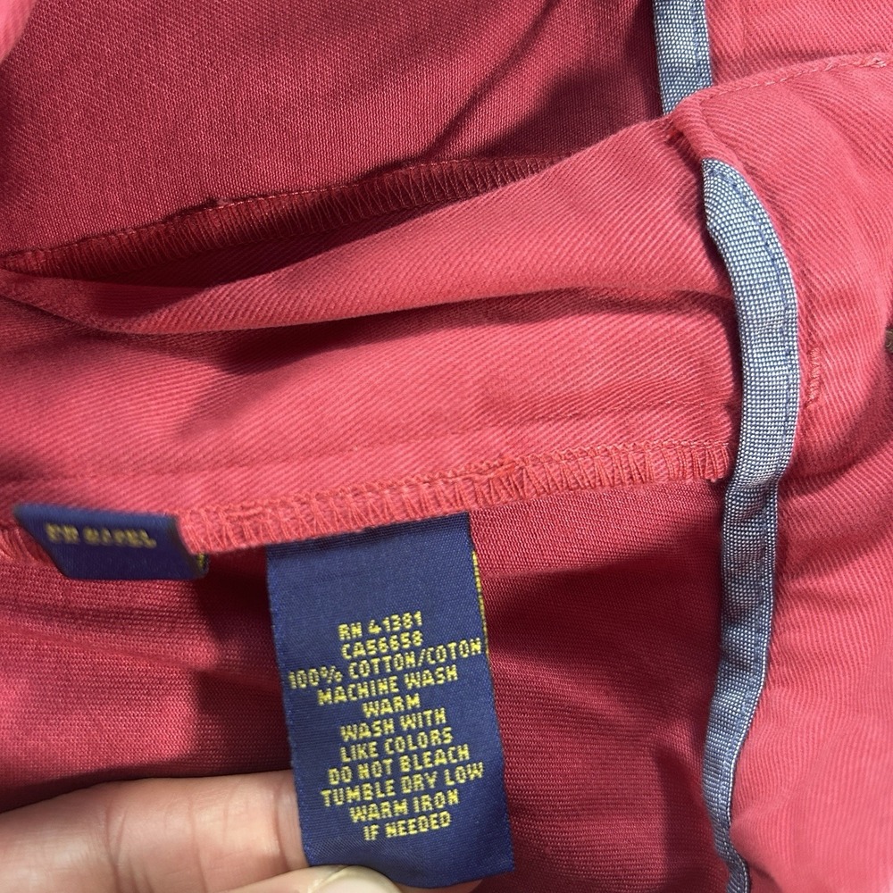 Polo Ralph Lauren Shorts Mens 34 Nantucket Red w Pony Stretch Classic Fit 9" NWT - Picture 7 of 11